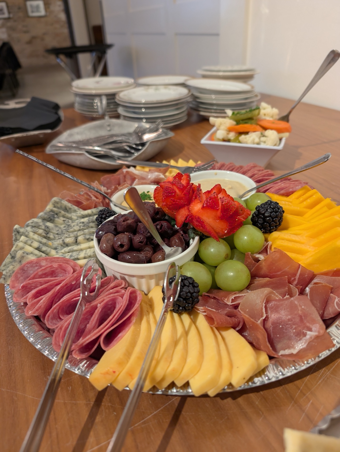 Catered event at Olbrich Botanical Gardens by Garver Events