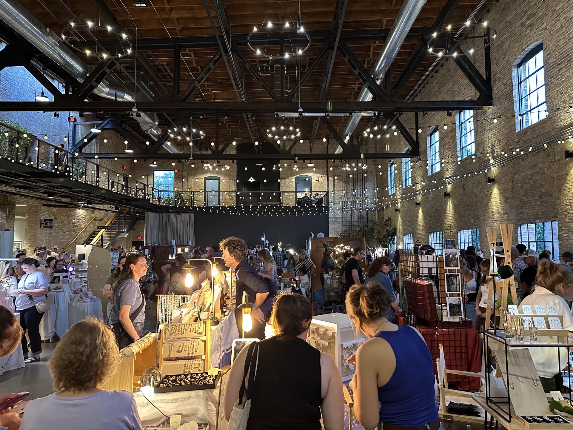 SAUCED Night Market with food vendors and live entertainment at Garver Events