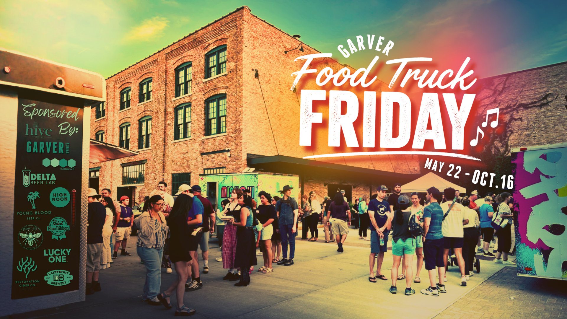 Garver Food Truck Friday ft. The Rotation